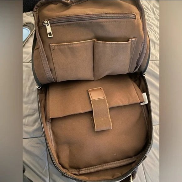 NWT S-Zone Sling Backpack in Dark Grey Canvas - Picture 12 of 12